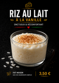 Riz au Lait à la Vanille fait maison À TABLE !