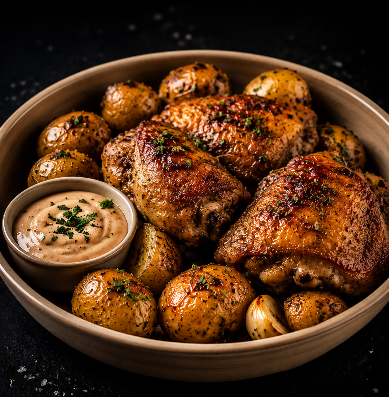 Poulet Braisé À TABLE !